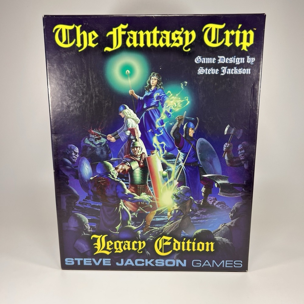 The Fantasy Trip Legacy Edition 1st Edition, 1st Printing - Complete In Box